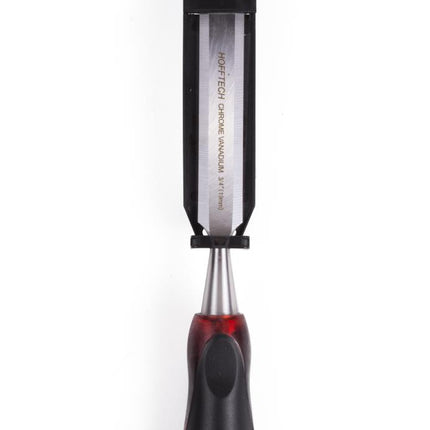 Hofftech Houtbeitel - 19 mm (3/4") - Cr-V Staal - Ergonomische Soft Grip