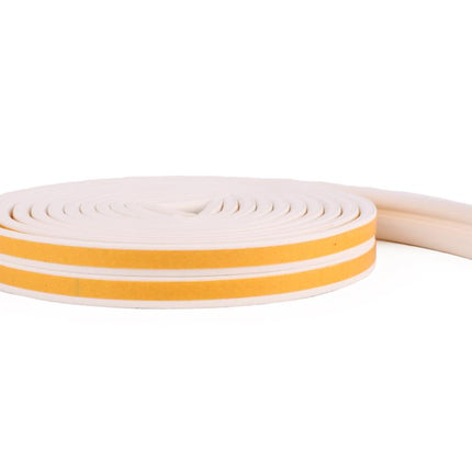 Benson Tochtstrip P-profiel Wit - 2 x 3 Meter - 6 Meter Totaal