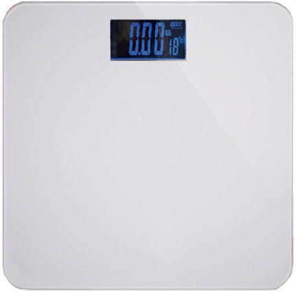 Benson Digitale Personenweegschaal – Max. 180 kg – Wit – LCD Display