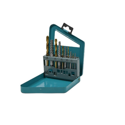 Hofftech Tapeind Uitdraai- en Boorset - 10-delig - M1 t/m M5