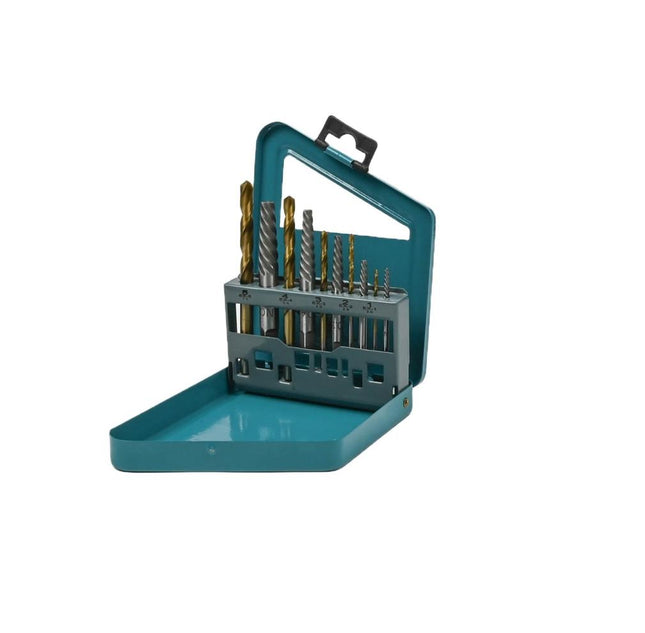 Hofftech Tapeind Uitdraai- en Boorset - 10-delig - M1 t/m M5