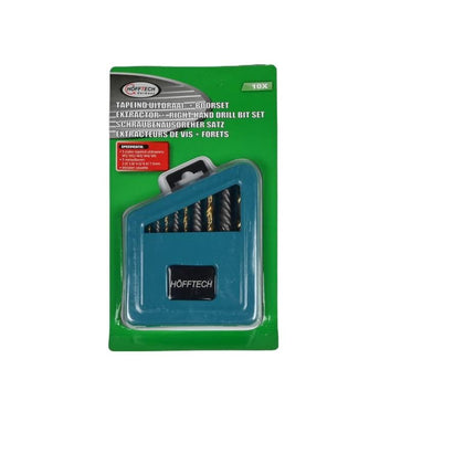Hofftech Tapeind Uitdraai- en Boorset - 10-delig - M1 t/m M5
