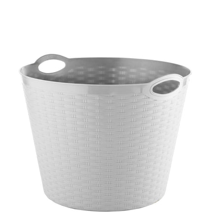 Benson Wasmand - Rattan Motief - 35 Liter - Assorti