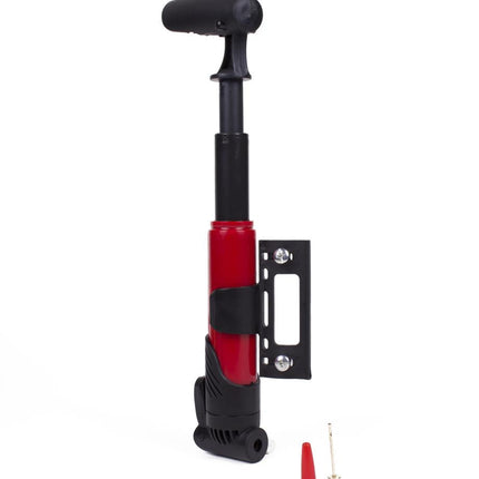 Benson Mini Fietspomp & Balpomp - Uitschuifbaar - 6 Bar - Rood/Zwart