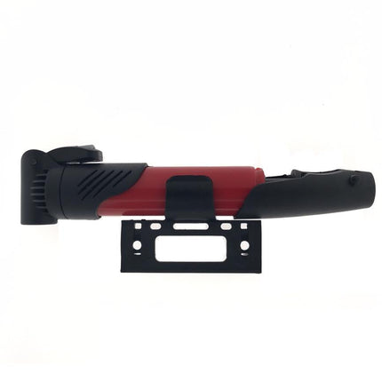 Benson Mini Fietspomp & Balpomp - Uitschuifbaar - 6 Bar - Rood/Zwart