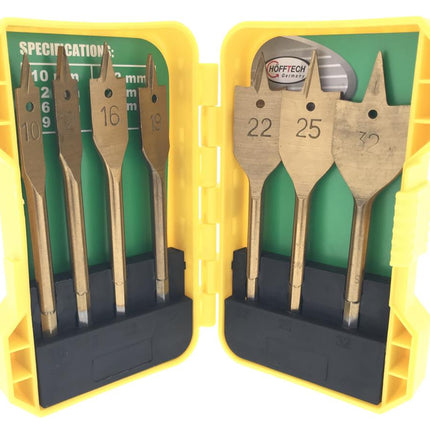 Hofftech Speedborenset - 7-delig - Titanium Coating - Ø 10 t/m 32 mm