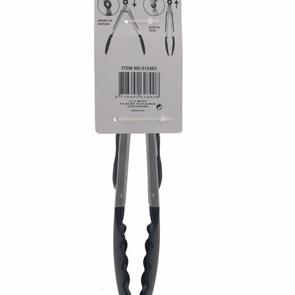 Benson Multifunctionele Keukentang - 23 cm - RVS & Nylon - Zwart