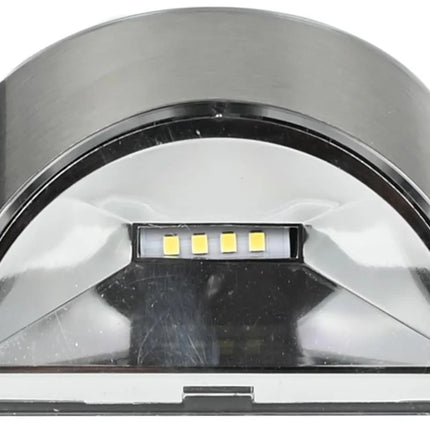 Hofftech Stijlvolle Solar Wandlamp – RVS – 4 SMD LED's – IP44