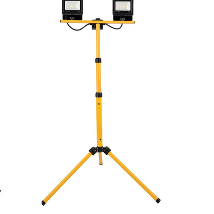 Hofftech LED Werklamp 2x 20W met Telescopische Standaard (1,5 meter)