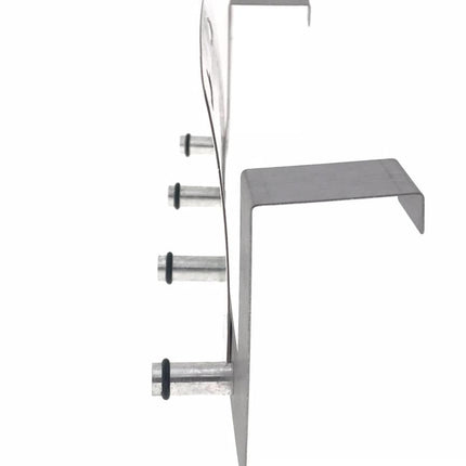 Benson Deurkapstok - 4 Haken - Aluminium - Voor Deuren van 40 mm