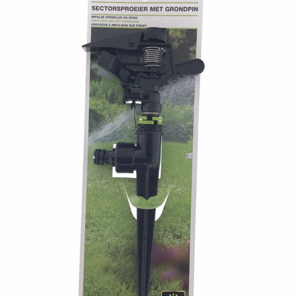 Benson Sectorsproeier met Grondpin - 30-360° Verstelbaar - 6-20m Bereik