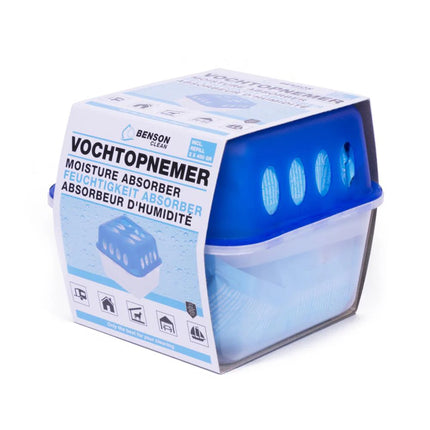 Benson Vochtopnemer Set – 2 x 400 gram – Compact Design – Tegen Condens & Schimmel