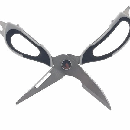 Benson Multifunctionele Schaar - 9-in-1 - RVS - Inclusief Magnetische Houder