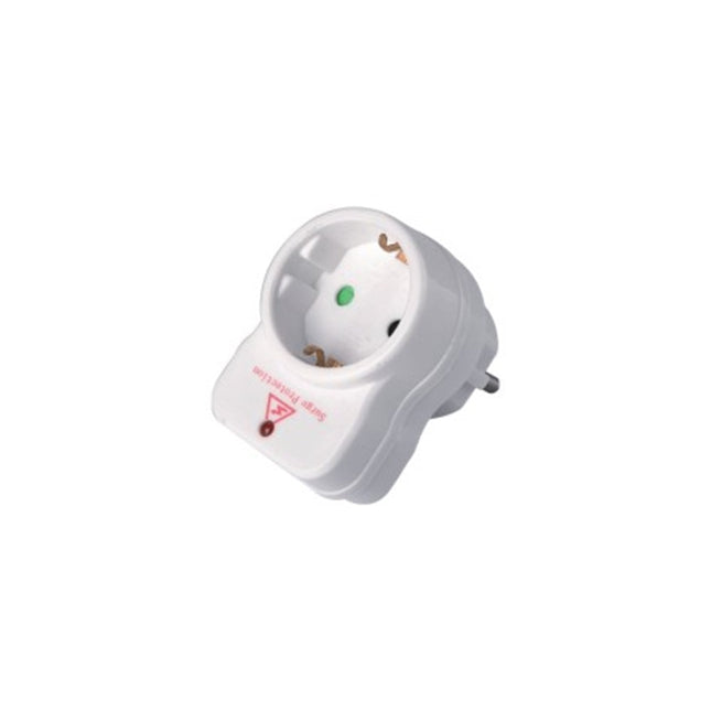 Benson Stekker met Overspanningsbeveiliging – Doorvoerstekker – 16A/3500W