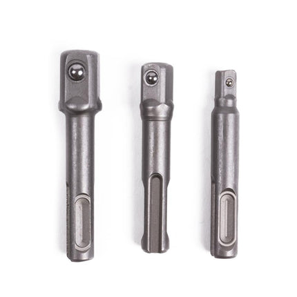 Benson SDS+ Boormachine Verloopset - 3-delig - 1/4", 3/8" en 1/2"