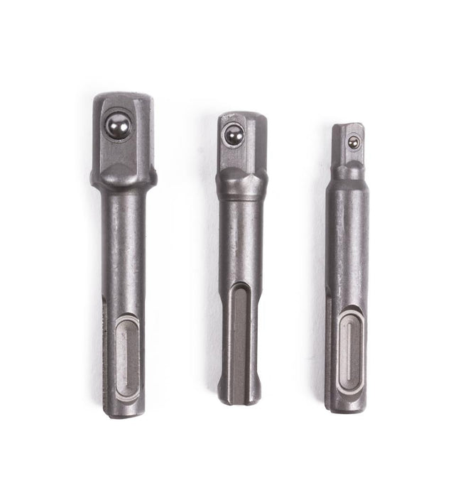 Benson SDS+ Boormachine Verloopset - 3-delig - 1/4", 3/8" en 1/2"