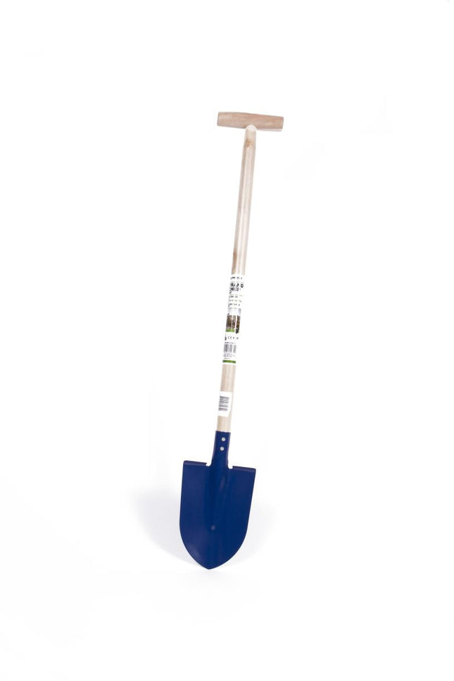Benson Strandschep met T-Handgreep - 77 cm - Blauw/Rood