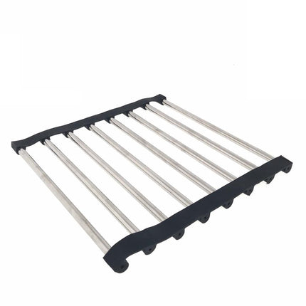 Benson RVS Pannenonderzetter & Afdruiprek - 22 x 22 cm - Antislip