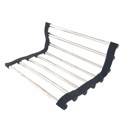 Benson RVS Pannenonderzetter & Afdruiprek - 22 x 22 cm - Antislip