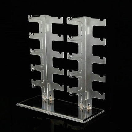 Benson Brillenstandaard - 10 Monturen - Transparant Plexiglas