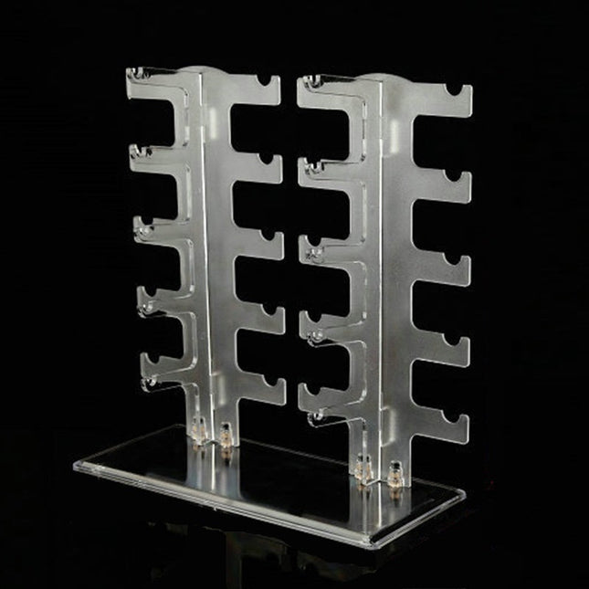 Benson Brillenstandaard - 10 Monturen - Transparant Plexiglas
