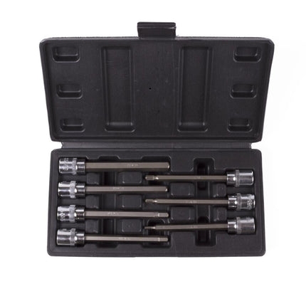 Hofftech Verlengde Inbus Doppenset - 7-delig - 3/8" Opname - 110 mm Lang