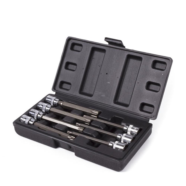 Hofftech Torx Doppenset Verlengd - 7-delig - 3/8" Opname - Chroom-Vanadium