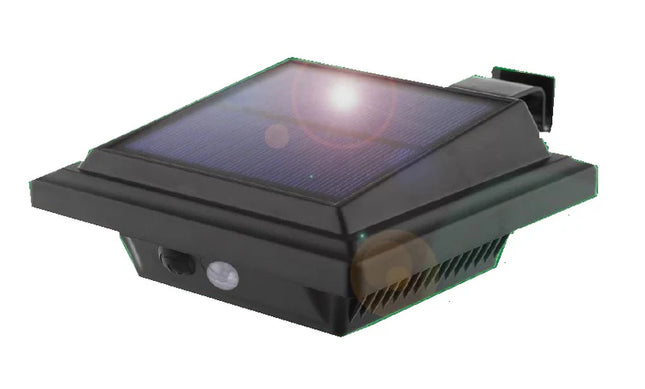 Hofftech Wandlamp Plat Solar LED + PIR Sensor – IP65 – 1200 mAh