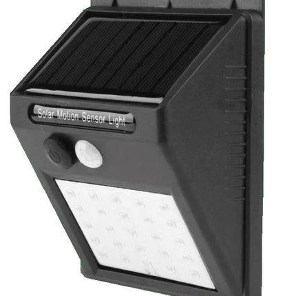 Hofftech Solar LED Wandlamp – PIR Bewegingssensor – IP65 Waterdicht – Oplaadbaar