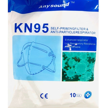Dealzzz Stofmasker KN95 - 10 Stuks - Optimale Filtratie - Wit