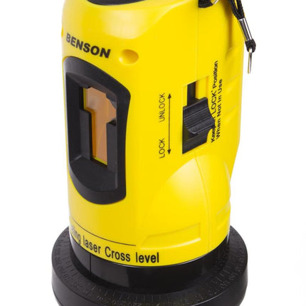 Benson Zelfnivellerende Kruislijnlaser met Statief - 10 meter