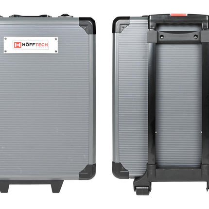 Hofftech Gereedschapstrolley - 186-delig - Aluminium - Mobiele Werkplaats op Wielen