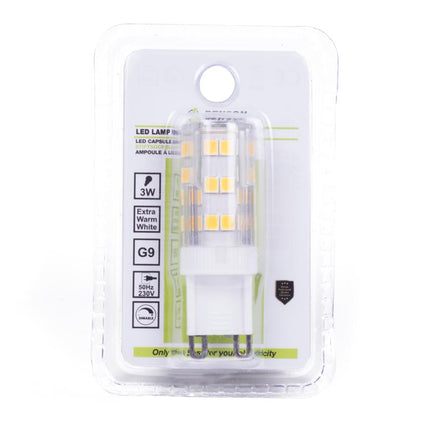 Benson Dimbare LED Steeklamp – G9 Fitting – 3W – Warm Wit