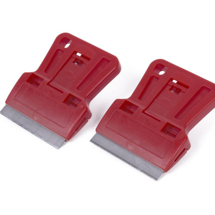 Benson Verfschraper-set 2-delig - 40 mm - Rood