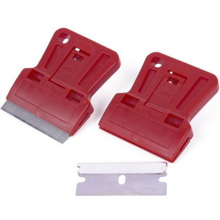 Benson Verfschraper-set 2-delig - 40 mm - Rood
