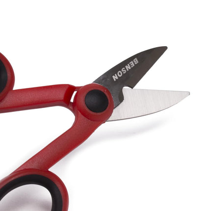 Benson Universele Allesknipper - 140 mm - Roestvrij Staal - Rood