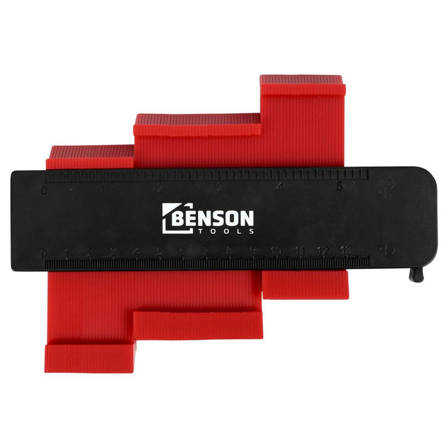Benson Vergrendelbare Profielmeter 125 mm - Magnetisch - Kunststof
