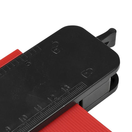 Benson Vergrendelbare Profielmeter 125 mm - Magnetisch - Kunststof