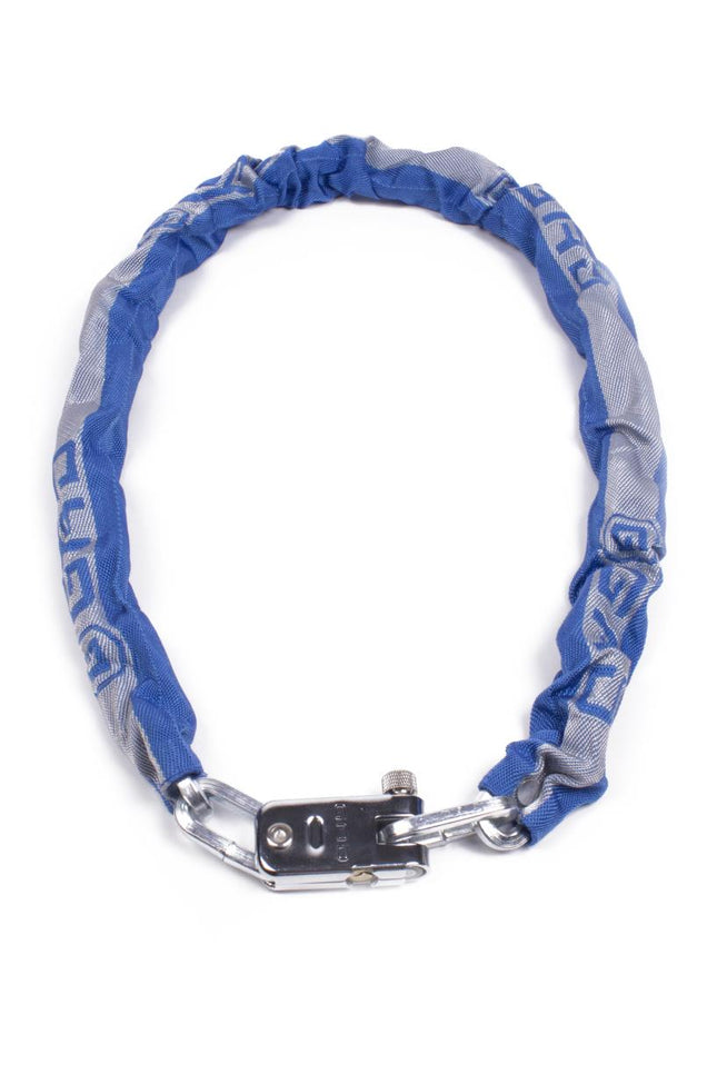 GAD Kettingslot 110 cm - 7 mm - Gehard Staal - Blauw - SuperSafe Cilinder - Security Level 6