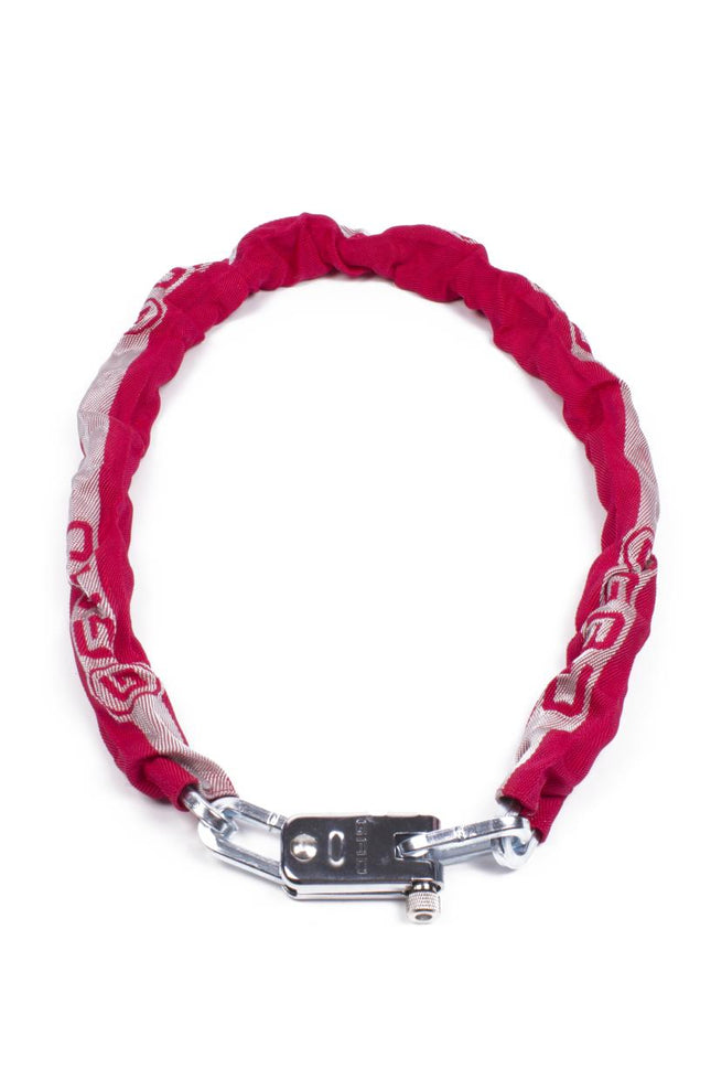 GAD Kettingslot 110 cm - Gehard Staal - Rood - SuperSafe Cilinder - Security Level 6