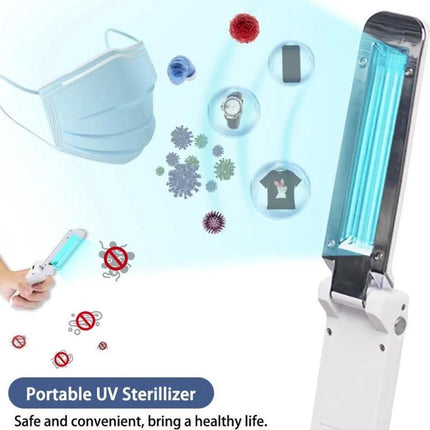 Benson UV-C Desinfectielamp – Handheld – Doodt 99.9% van Bacteriën & Virussen