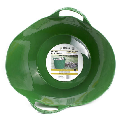 Benson Flexibele Mand - 45 Liter - Groen - Multifunctioneel