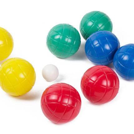 Benson Jeu de Boules Set - 9-Delig - Kunststof - Inclusief Opbergrekje