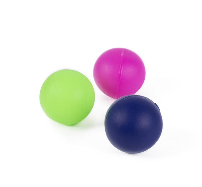 Benson Beachball Ballen Set - 3-Delig - Ø 38 mm - In Netje
