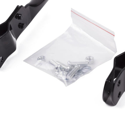Benson Inklapbare Kinderrugsteun - Metaal - Zwart - 13 x 28 cm
