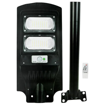 Hofftech Solar LED Lantaarn – 100W – 11.000 mAh – IP65 – Incl. Muurbeugel