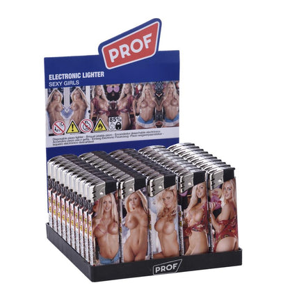Prof Aansteker Sexy Girls - 50 Stuks - Kleurrijke Prints