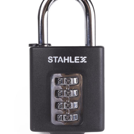 Stahlex Cijferhangslot – 50 mm – Quick Reset – Staal – 4-Cijferige Combinatie