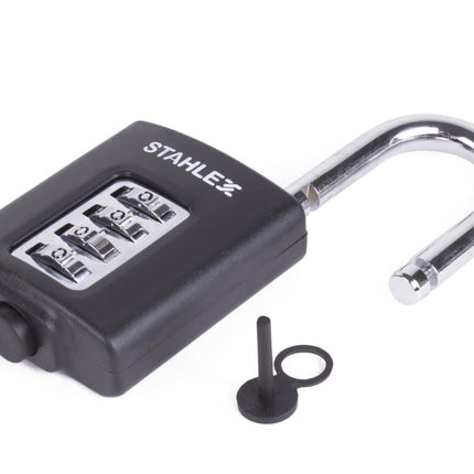 Stahlex Cijferhangslot – 50 mm – Quick Reset – Staal – 4-Cijferige Combinatie