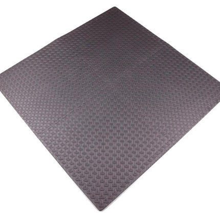 Benson Puzzelmat - Foam Vloertegels - 4-Delig - 60 x 60 cm - Antraciet Grijs
